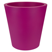 pure straight round - d35 h34 - fuchsia - elho